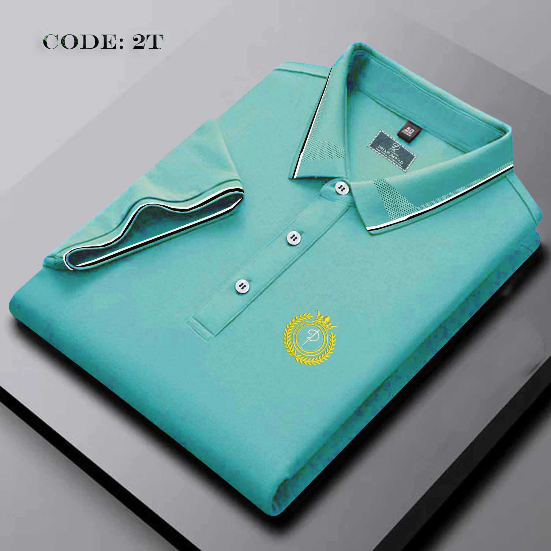 Premium Quality Polo T-Shirt For Men - 2T